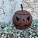  Halloween украшение тыква Halloween Jack o- фонарь жестяная пластина садоводство интерьер украшение произведение искусства модный белка животное metal head тыква 