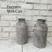 iron gardening miscellaneous goods antique Vintage processing good-looking milk can 