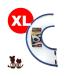 * ветеринарный воротник VET цвет XL голубой фэнтези world Vw домашнее животное товары собака собака кошка кошка 