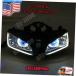 إåɥ饤 եȥإåɥ饤ȥ֥롼󥸥륢եåȥۥ2003-2006 CBR600RR F5 Y04 IF Front Headlight Blue Angel Eye Fit for Honda