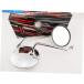 Mirror ۥNC700X 12-15饦ɥꥢӥ塼ߥ顼 HONDA NC700X 12-15 CHROME ROUND SOKO REAR VIEW MIRRORS