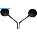 Mirror 2001ǯΥۥXLR 125 RWΤζμ Mirrors Left & Right Hand for 2001 Honda XLR 125 RW