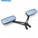 Mirror Buell XB9S LightningΤιĹƹΥȥХ̿ޥɥߥ顼 Black Rectangular US Motorcycle Rear View Side Mirrors F