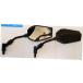 Mirror ۥNTV 600 J 1988 600 CCѥܥåߥ顼 CARBON LOOK MIRRORS PAIR FOR Honda NTV 600 J 1988 600 cc