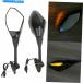 Mirror Hondacbr 600RR 1000RR LED�����󿮹�ꥢ�ӥ塼�����ɥߥ顼�����ȥХ�ATV For HondaCBR 600RR 1000RR LED Turn Signal Rear View Side Mirro
