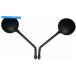 Mirror Honda XLR 125ߥ顼μκμ1998-2001 Honda XLR 125 Mirrors Left & Right Hand 1998-2001