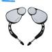 Mirror ץåȥӥߥ顼8mmΤ8mm glideɥ󥰥ʥݡĥ883 Split Vision Mirrors 8mm For Touring Electra Glide Ro