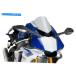 Windshield 2015 - 17��ޥ�YZF-R1�Τ����PUIG Z�졼���󥰥�����ɥ����꡼�� - ���ꥢ Puig Z Racing Windscreen for 2015-17 Yamaha YZF-R1 - Cle