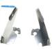 Windshield եɥåץ졼ȤΤ߻/ᤫ줿åȤΤMEM9878 Memphis Shades Lock Plate Only Kit Polished for Fats/S