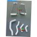 radiators ۥCRF450XΤΥߥ˥饸ۥ磻ȥꥳۡCRF 450X 2012 2013 Aluminum Radiator & WHITE Silicone Hose