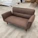  used sofa 2 seater . couch sofa reclining cloth-covered Brown 2 person for full flat .. chair sofa 