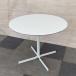  used e'interiors circle table XT table white Cafe table dining table round shape circle round round shape table circle table Cafe 