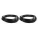 (2) CHAUVET LIGHTING 50 FT 3 Pin Male to Female DMX Connector Cables - DMX3P50FT