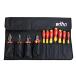 Wiha 32986 Insulated Industrial Pliers/Drivers Set in Roll Out Pouch, 11-Piece by Wiha