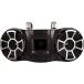 Wet Sounds Revolution series dual 10 -inch EFG HLCD tower speaker - black swivel clamp attaching 