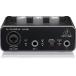 Behringer 2 ввод 2 мощность USB аудио интерфейс черный 1-Channel UM2 U-PHORIA