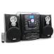 Jensen все в одном Hi-Fi стерео CD плеер проигрыватель & цифровой AM/FM радио тюнер лента кассетная магнитола Megabass рефлекторный стерео sau