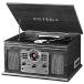 Victrola VTA-200B Nostalgic Classic 6-In-1 Turntable with Bluetooth, Graphite by Innovative Technology