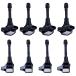 ENA Set of 4 Front and 4 Rear Ignition Coil Pack Compatible with Infiniti 2011 2012 2013 QX56 2014 2015 2016 2017 2018 2019 QX80 V8 5.6L Replacement f