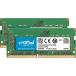 Crucial 32GB Kit (2 x 16GB) DDR4-2666 SODIMM CT2K16G48FD8266