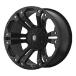 18x9 KMC XD Offroad Series XD778 Monster 6x135/6x139.7-12 Offset (4.53 inch backspace) 106.25 Hub - Matte Black - XD77889067712N [ Authorized Dealer]