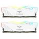 TEAMGROUP T-Force Delta RGB DDR4 16GB (2x8GB) 3200MHz (PC4-25600) CL16 Desktop Memory Module ram TF4D416G3200HC16CDC01 - White