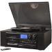 Crosley Ridgemont 3-Speed Turntable with Bluetooth, AM/FM Radio, CD/Cassette Players, USB, SD Card Reader, and Aux-in