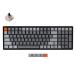 Keychron K4 Wireless Bluetooth/USB Wired Gaming Mechanical Keyboard, Compact 100 Keys RGB LED Backlit Gateron G Pro Brown Switch N-Key Rollover, Alumi