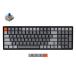 Keychron K4 Wireless Bluetooth/USB Wired Gaming Mechanical Keyboard, Compact 100 Keys RGB LED Backlit Gateron G Pro Blue Switch N-Key Rollover, Alumin
