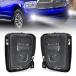 OPP ULITE Ram Led Fog Lights for Dodge Ram 1500 2013 2014 2015 2016 2017 48W 2PC Pack Black Body Driving Light Pickup Clear Bumper Passing Lamps (MS-D