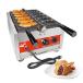 ALDKitchen Taiyaki Waffle Iron | Fish-Shaped Waffle Maker | Stainless Steel | Nonstick | 110V (6 Fish-Shaped Waffles)