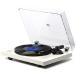Belt Drive Turntable, Vinyl Record Player with Bluetooth Connection, Built-in Preamp, Support 33 1/3 & 45RPM Speeds, Adjustable Counterweight, AT-360