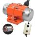 Hsing 100W Concrete Vibrator Vibration Motor with Speed Controller, AC 110V 3600rpm Single Phase Power Concrete Vibrators for Shaker Table (100W + Con