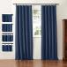 ̲ChadMade 50 W x 108 L Natural Linen Curtain with Blackout Liner, 4-in-1 Header Flat Hooks Back Tab Hook Belt Rod Pocket Curtain Living¹͢