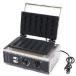 6 Stick Waffles Maker 110V 1.55KW Electric Nonstick Waffle Making Machine Commercial Stainless Steel Waffle Maker
