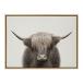 Kate and Laurel Sylvie Hey Dude Highland Cow Color ե졼ͥƥ㥭Х륢 The Creative Bunch Studio 28x38 ʥ