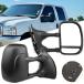 ITOPUP Towing Mirrors Fit for 1999-2007 for Ford for F250/F350/F450/F550 Super Duty 2000-2005 for Ford Excursion Tow Mirrors Manual Control No Heated