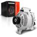 A-Premium Alternator Compatible with Ford F250 1996 V8 7.5L, F350 F53 96-97 V8 7.5L, Aerostar 92-94 V6 3.0L, 12V 95A Clockwise 6-Groove Pulley, Replac
