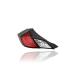 Tail Light Assembly - Compatible/Replacement for '16-20 Honda Civic Coupe - Outer On Body Quarter Panel - Left Hand - Driver - 33550TBGA01
