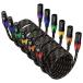 XLR Cables 6ft 6 Pack, BEZOKABLE XLR Microphone Cable Male to Female Nylon Braided 3 Pin XLR to XLR Cable Compatible with Microphones, Mixer, Speaker