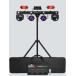 CHAUVET DJ GigBAR Move + ILS 5-in-1 Lighting System, Black