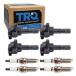 TRQ Ignition Coil  Iridium Spark Plug Kit Set for Acura ILX Honda Civic New