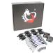 DRAGON FIRE PERFORMANCE Power Pack Kit Square Ignition Coils Iridium Spark Plugs 8.5mm Plug Wires Compatible With Chevy 5.3L 6.0L 6.2L 7.0L V8 GM LS L