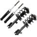 SCITOO Front and Rear Pair Strut �� Spring Complete Assembly Compatible with 2003 2004 2005 2006 2007 for Nissan Murano Complete Struts 172268 172267