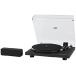 Crosley C-Series Bundle Belt-Drive Bluetooth Turntable Record Player with S-300 Speaker, Black