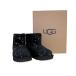  б/у одежда ребенок одежда UGG UGG мутон ботинки 16cm T CLASSIC MINI II STARS чёрный овчина 