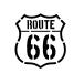  route 66 Logo разрезные наклейки можно выбрать цифра можно выбрать 3 размер 
