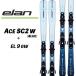 26/27 ACE SC2 S W (BLUE) + EL 9.0 GW Ace SC2u- man легкий лыжи ELAN круговой 