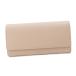 [ Celine ]Celine Large flap multi function leather wallet long wallet beige [ used ][ regular goods guarantee ]197282