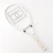 [ Chanel ]Chanel sport tennis racket case set A25100 white unused [ used ][ regular goods guarantee ]204842